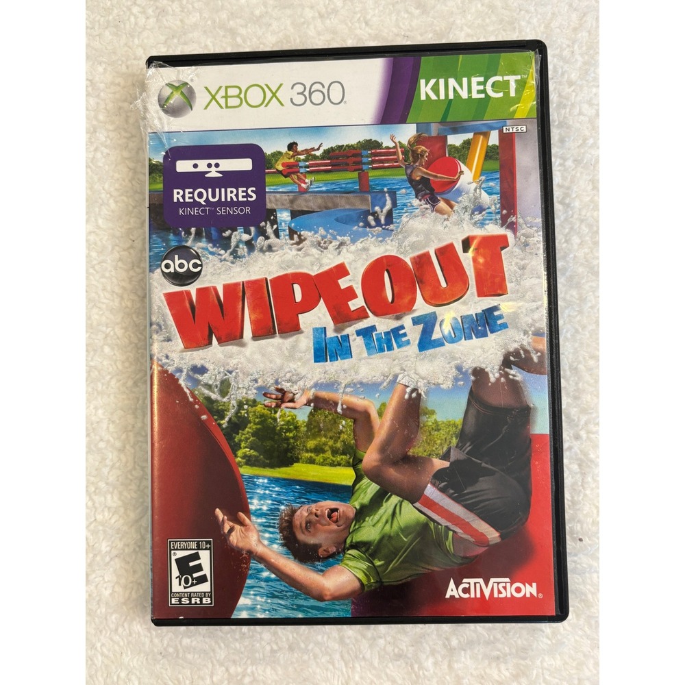 Wipeout In The Zone Xbox 360 Kinect Activision Video Game ABC‎ Show 76554010US